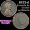 1922-d Lincoln Cent 1c Grades vg details