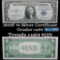 1935F $1 Blue Seal Silver Certificate Grades Choice CU