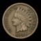 1906 sm cud Indian Cent 1c Grades vf++