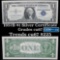 1957B $1 Blue Seal Silver Certificate Grades Gem++ CU