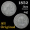 1852 3 Cent Silver 3cs Grades ag