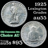 1925 Lexington Old Commem Half Dollar 50c Grades Choice AU