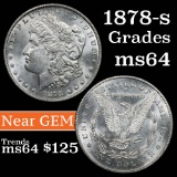1878-s Morgan Dollar $1 Grades Choice Unc