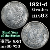 1921-d Morgan Dollar $1 Grades Select Unc