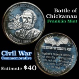 Battle Of Chickamauga .825 oz. Silver Round