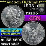 ***Auction Highlight*** 1903-o Morgan Dollar $1 Graded GEM Unc By USCG (fc)