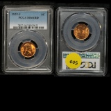 PCGS 1955-s Lincoln Cent 1c Graded ms66 RD By PCGS