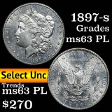 1897-s Morgan Dollar $1 Grades Select Unc PL