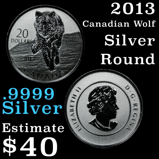 2013 Wolf Canada $20