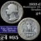 1932-d Washington Quarter 25c Grades g, good