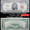 1963 $5 Red seal United States Note Grades Select CU