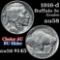 1916-d Buffalo Nickel 5c Grades Choice AU/BU Slider