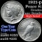 1921-p Peace Dollar $1 Grades Unc Details