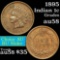 1895 Indian Cent 1c Grades Choice AU/BU Slider