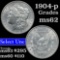 1904-p Morgan Dollar $1 Grades Select Unc