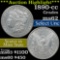 ***Auction Highlight*** 1890-cc Morgan Dollar $1 Grades Select Unc (fc)