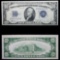 1934C $10 Blue Seal Silver Certificate Signatures Julian/Morgenthau Grades Choice AU