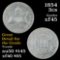 1854 3 Cent Silver 3cs Grades xf+