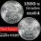 1890-s Morgan Dollar $1 Grades Choice Unc