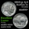 1913-p ty1 Buffalo Nickel 5c Grades Choice+ Unc