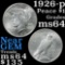 1926-p Peace Dollar $1 Grades Choice Unc