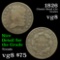 1826 Classic Head half cent 1/2c Grades vg, very good
