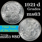 1921-d Morgan Dollar $1 Grades Select Unc