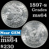 1897-s Morgan Dollar $1 Grades Choice Unc