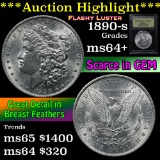 ***Auction Highlight*** 1890-s Morgan Dollar $1 Graded Choice+ Unc By USCG (fc)
