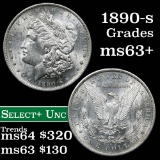 1890-s Morgan Dollar $1 Grades Select+ Unc