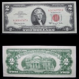 1953A $2 Red Seal United States Note Grades Choice AU/BU Slider