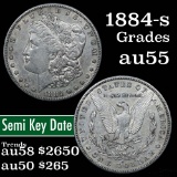 1884-s Morgan Dollar $1 Grades Choice AU