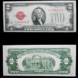 1928G $2 Red Seal United States Note Grades Select AU