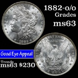 1882-o/o Morgan Dollar $1 Grades Select+ Unc