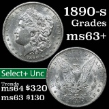 1890-s Morgan Dollar $1 Grades Select+ Unc