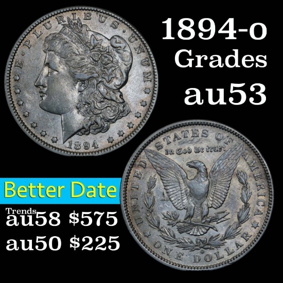 1894-o Morgan Dollar $1 Grades Select AU (fc)