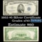 1953 Silver Certificate $5 Grades xf+