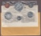 1963 Canadian proof set, 6 coins w/COA