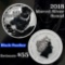 2018 Black Panther Marvel Silver Round