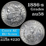 1886-s Morgan Dollar $1 Grades Choice AU/BU Slider