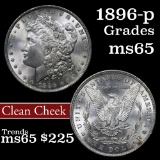 1896-p Morgan Dollar $1 Grades GEM Unc