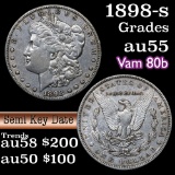 1898-s Morgan Dollar $1 Grades Choice AU