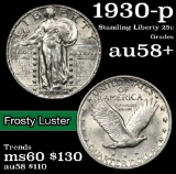 1930-p Standing Liberty Quarter 25c Grades Choice AU/BU Slider+