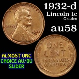 1932-d Lincoln Cent 1c Grades Choice AU/BU Slider