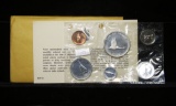 1967 Canadian proof set, 6 coins w/COA Grades