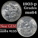 1903-p Morgan Dollar $1 Grades Choice Unc