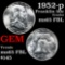 1952-p Franklin Half Dollar 50c Grades GEM FBL
