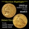 ***Auction Highlight*** 1910-p Gold Indian Quarter Eagle $2 1/2 Grades Select Unc (fc)