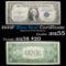 1935F $1 Blue Seal Silver Certificate, Sigs Priest/Anderson Grades Choice AU