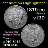 ***Auction Highlight*** 1879-cc Morgan Dollar $1 Grades vf++ (fc)